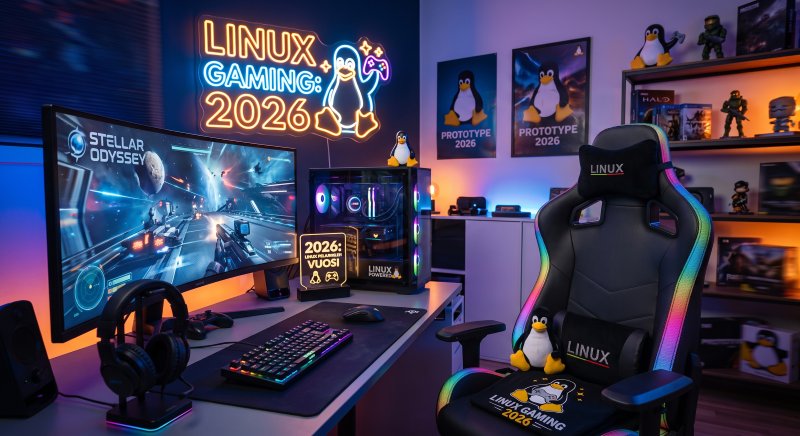 2026 on Linux-pelaamisen vuosi